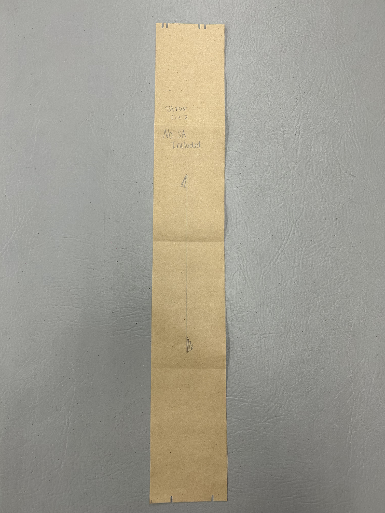 Shoulder Strap Pattern
