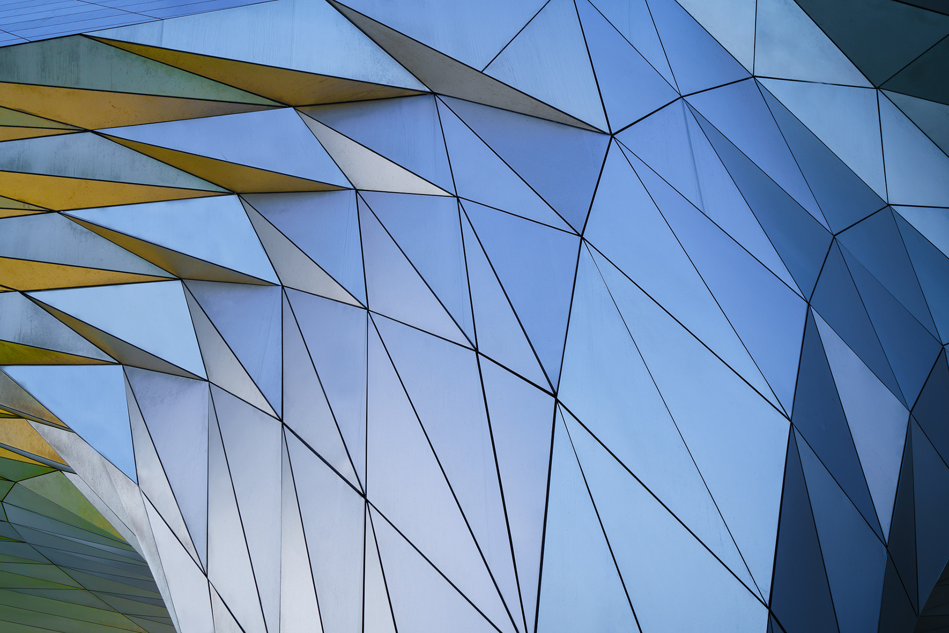 Abstract modern architecture