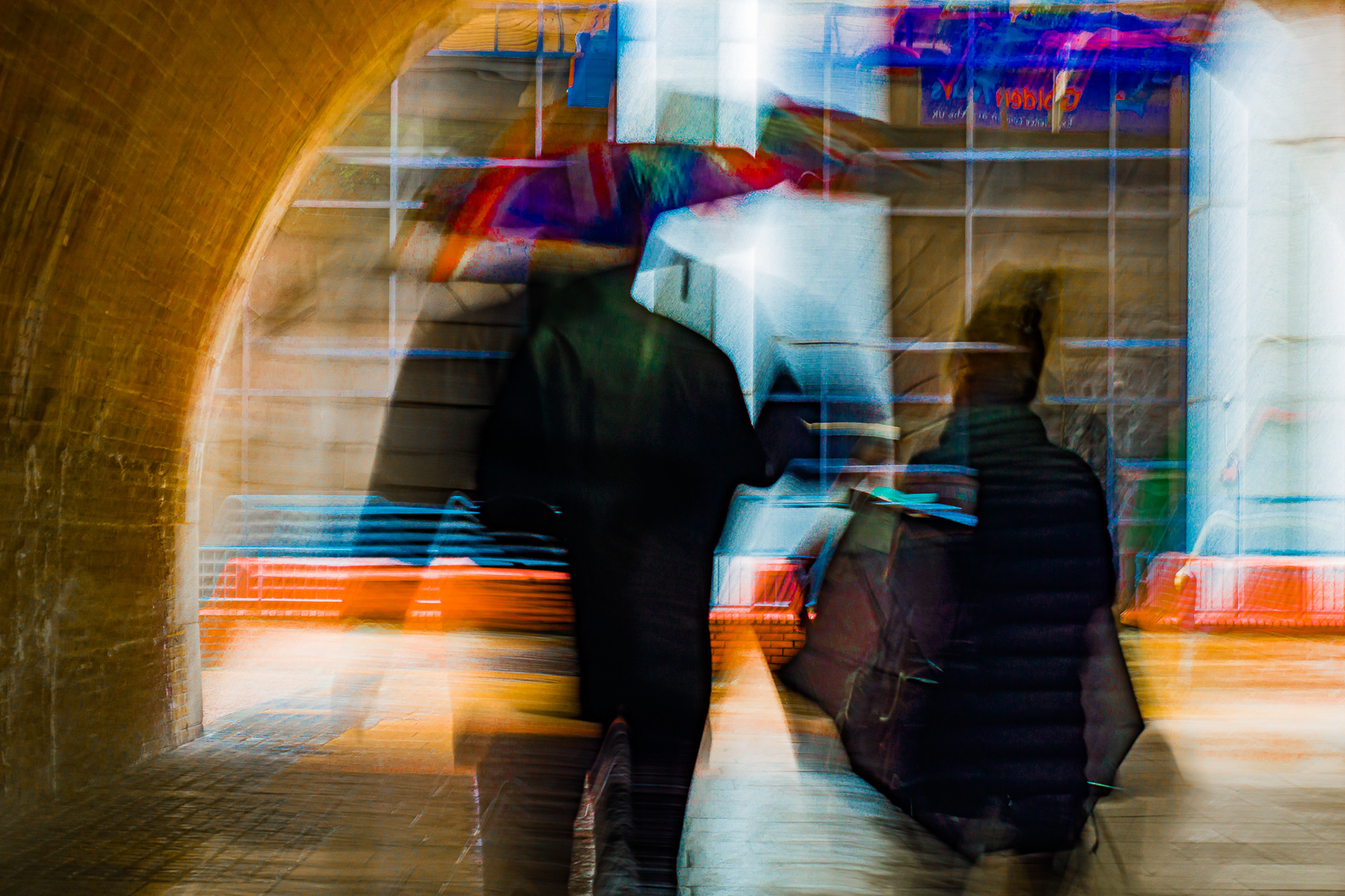 Photography mistake... but I like it - Southwark Bridge