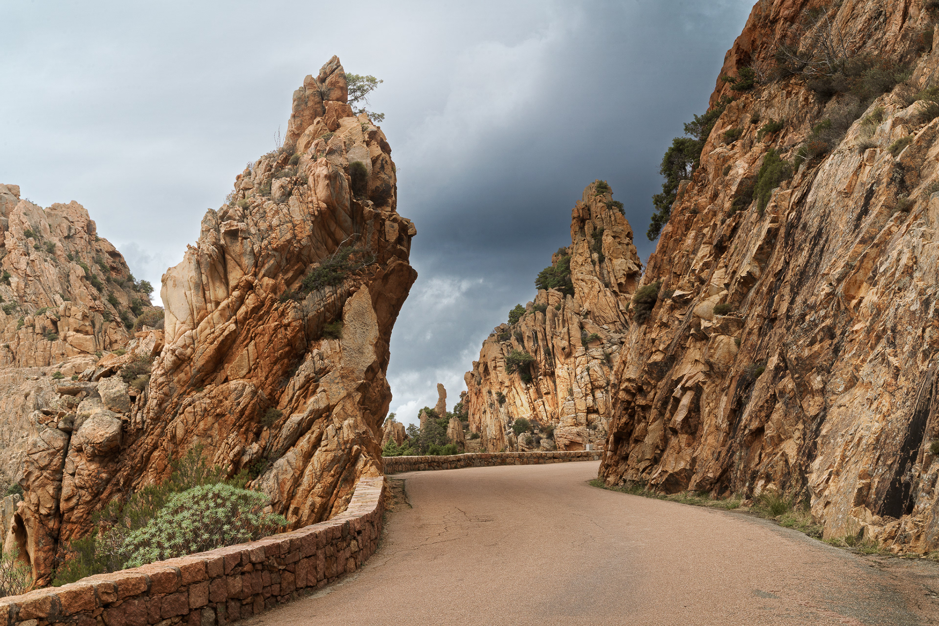 The Dramatic Pass of the Calanques de Piana