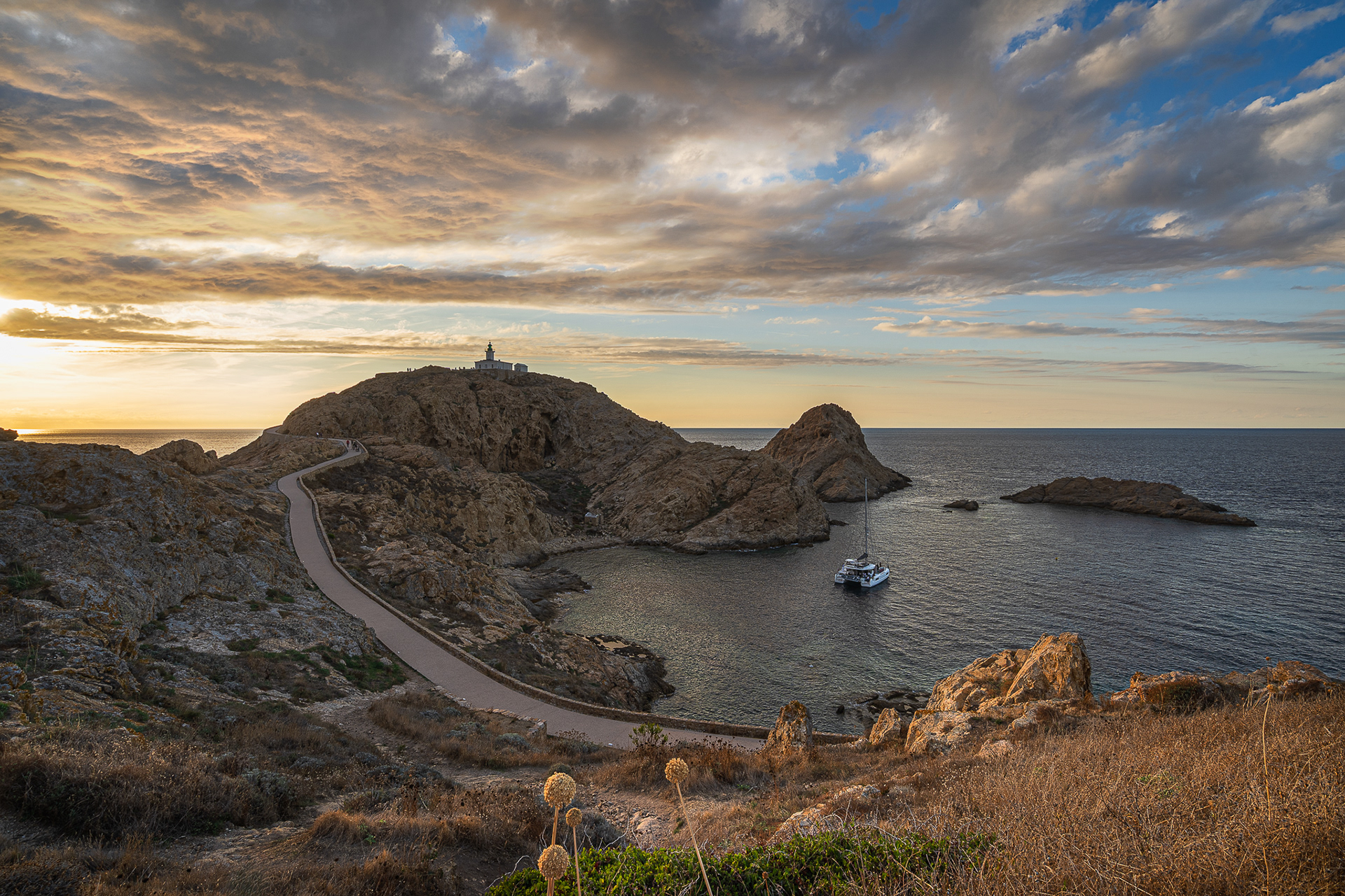 L'Île-Rousse Sunset Serenity