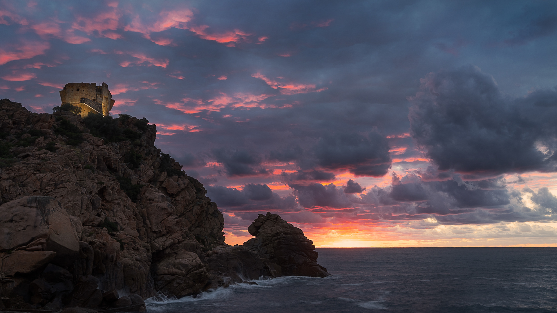 The Guard Tower at Dusk II