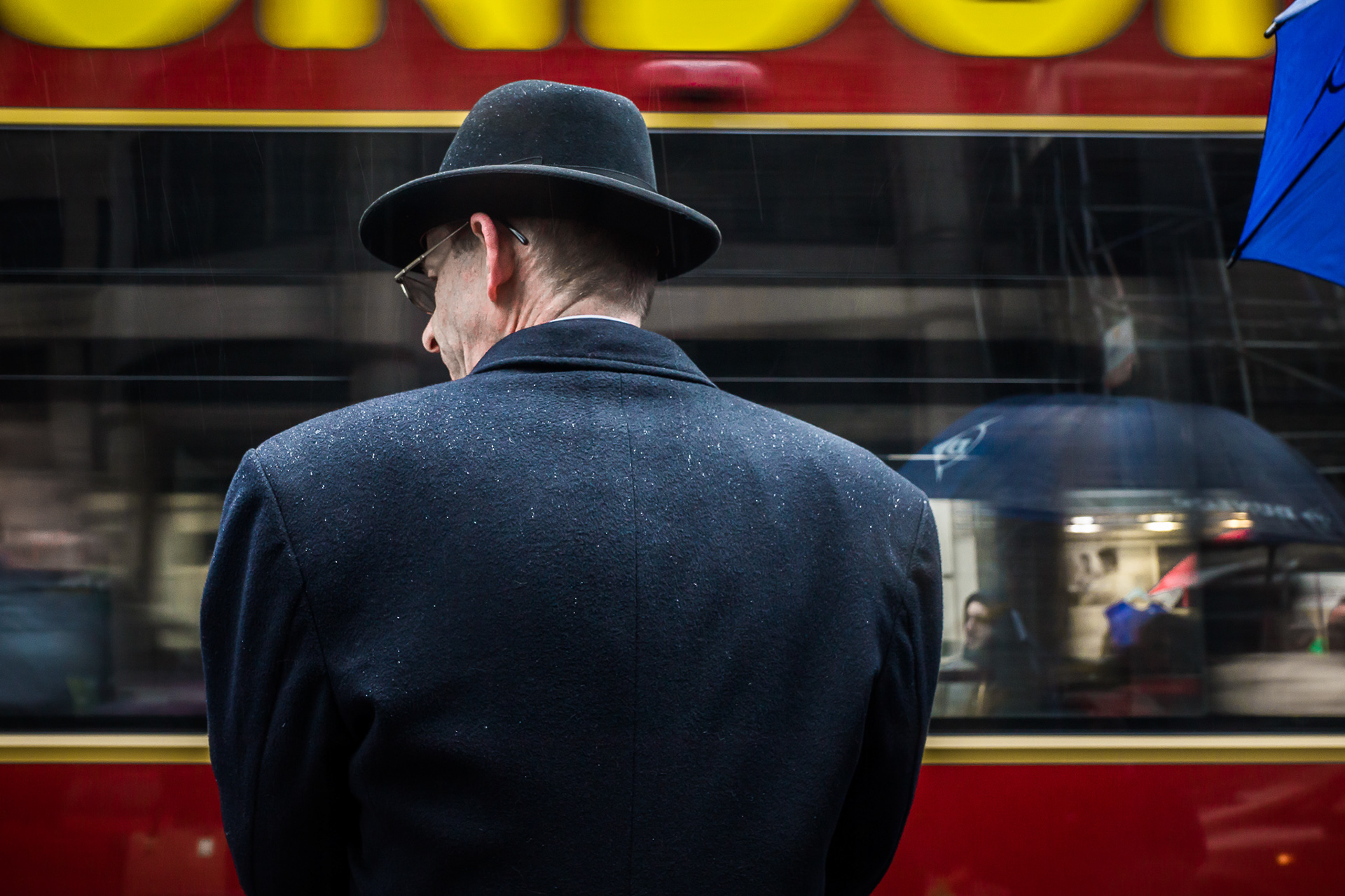 Waiting... in the rain
