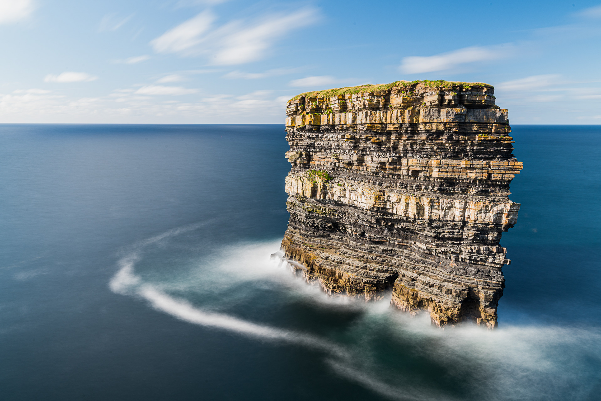 Dún Briste sea stack at Downpatrick Head, Co. Mayo