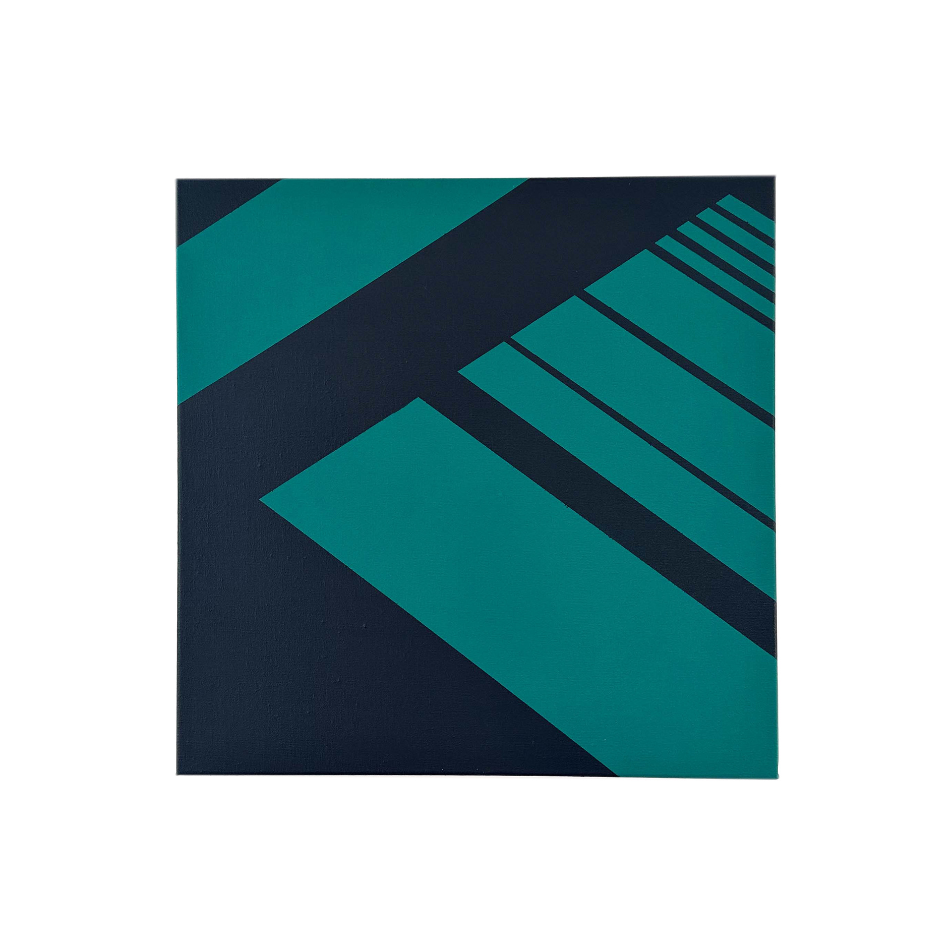  View, 2024. Acrylics on linen. 50x50 cm