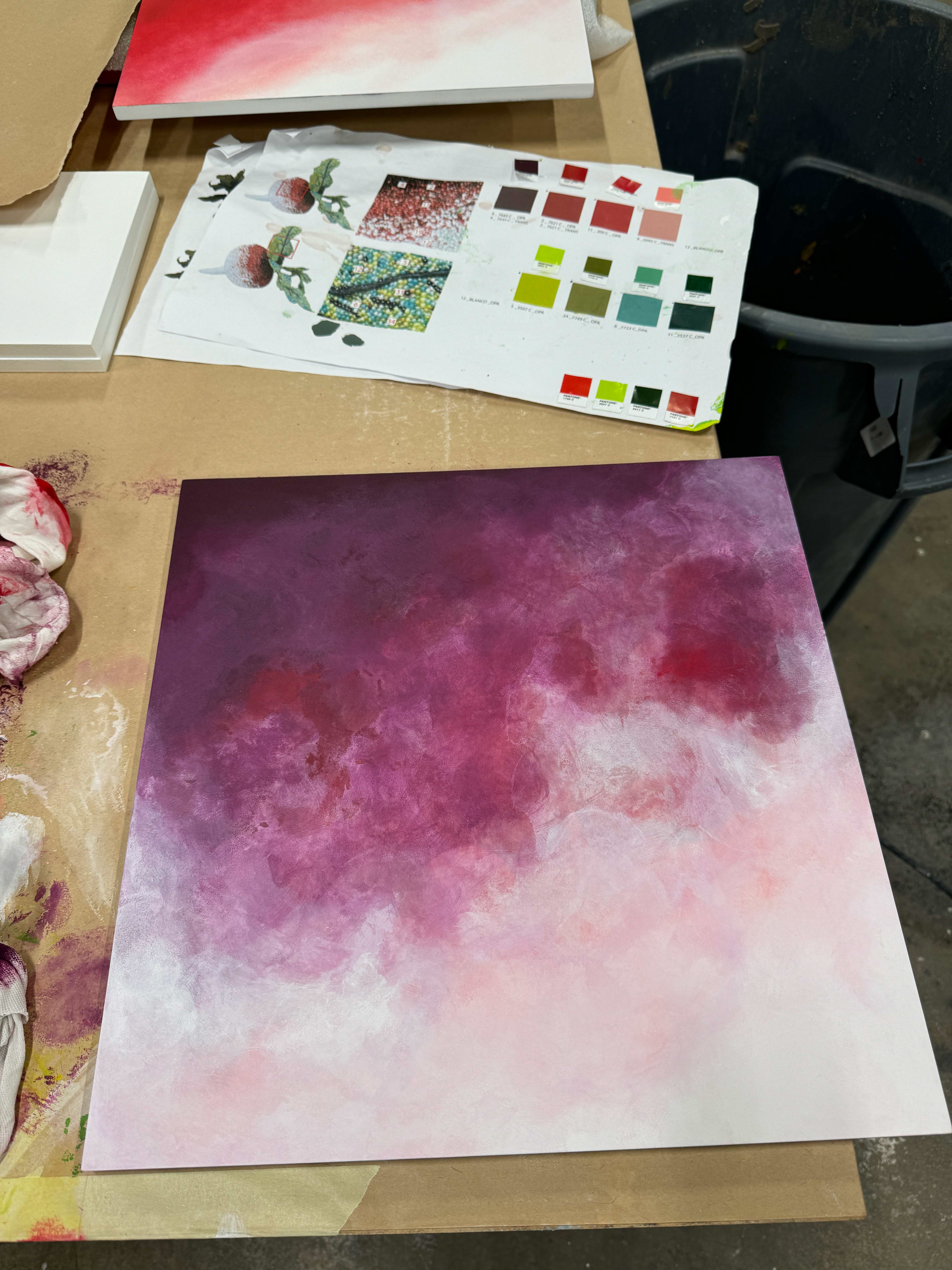 Window Display | Turnip faux texture sample | Loewe x Saks Fifth Ave