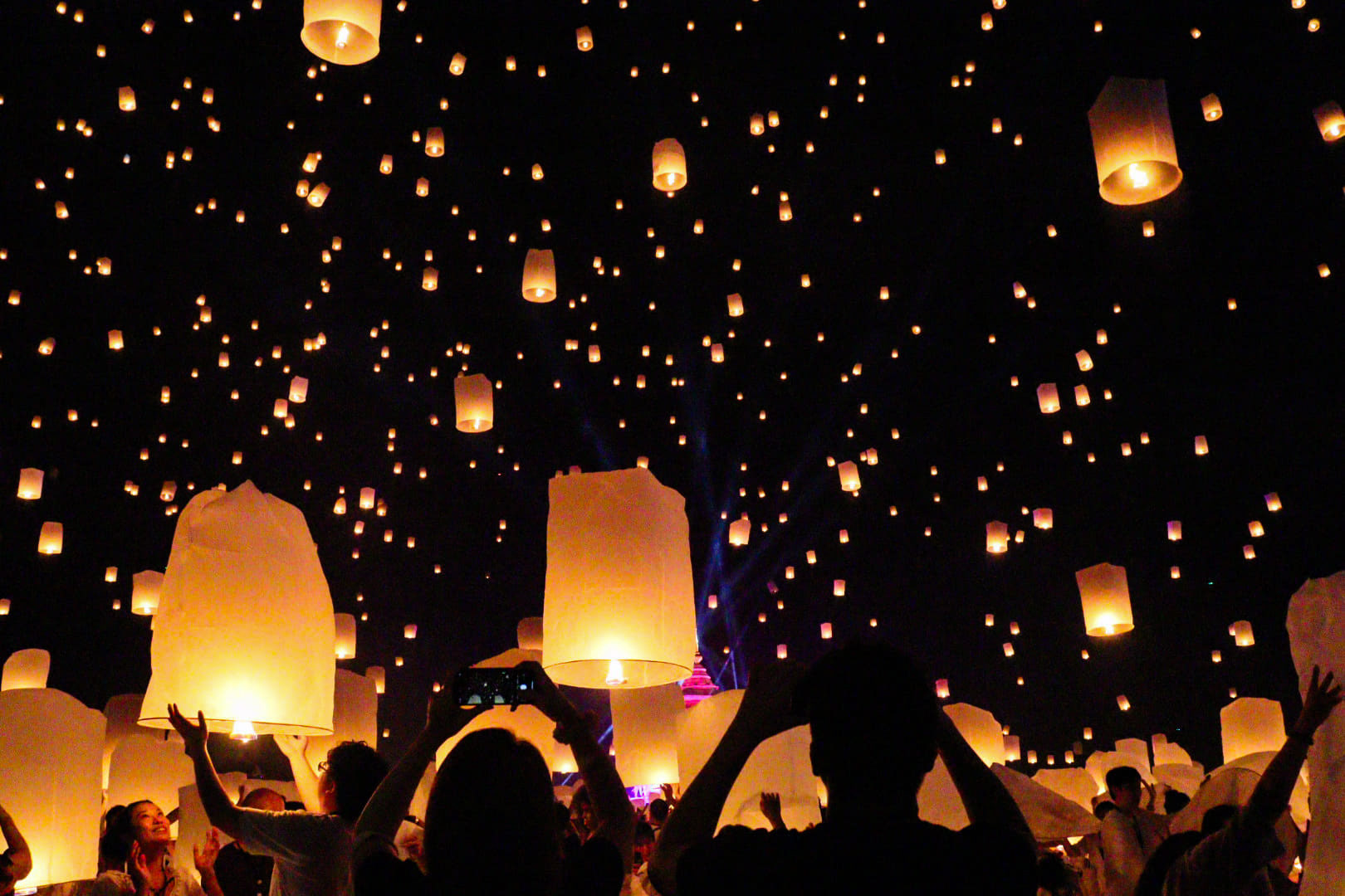 Chiang Mai Yi Peng Lantern Festival 2024