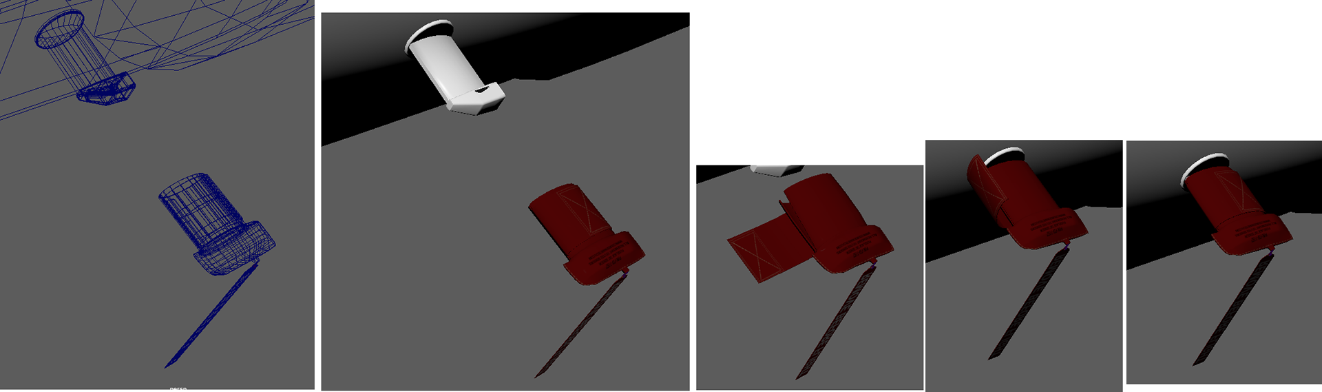 Blend Shape W.I.P for TAT Probe Cloth Cover