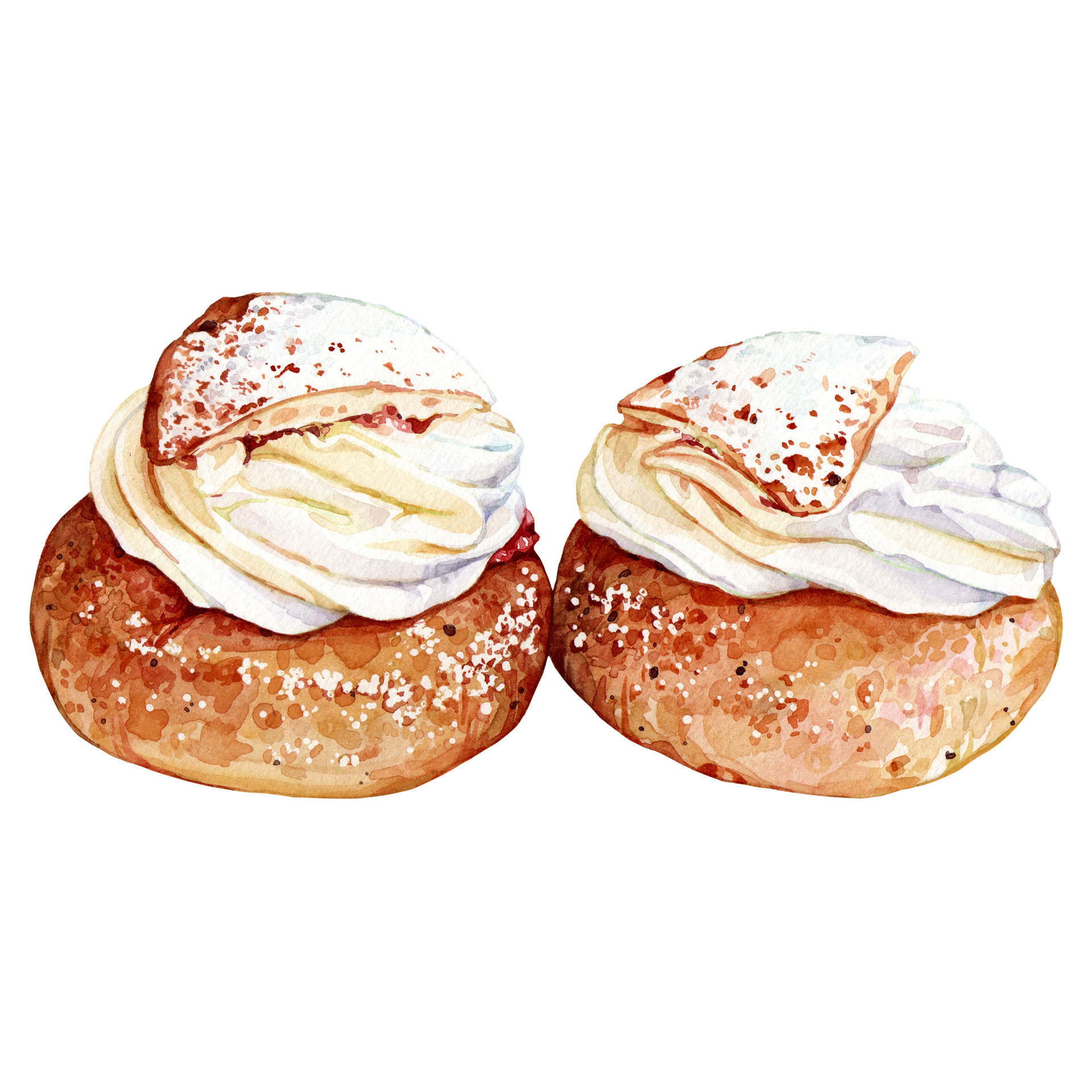 Semla buns