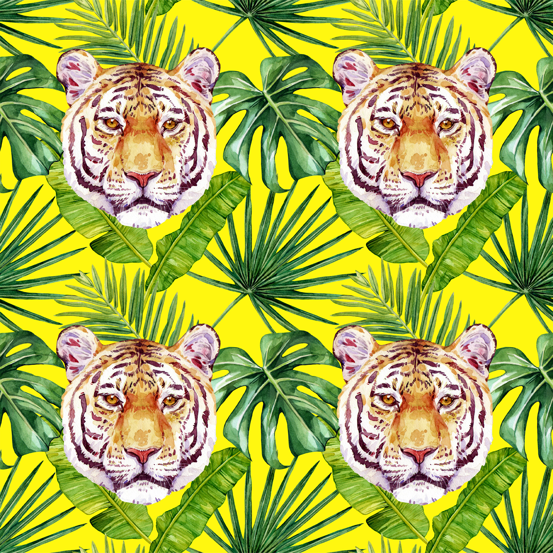 A Tropical Tiger Pattern