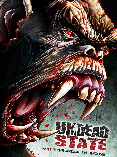 raster illustration - cover art