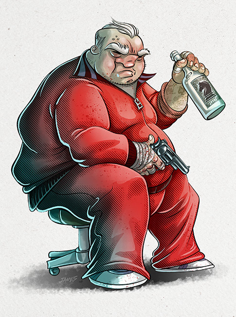 vector & raster illustration - spot art