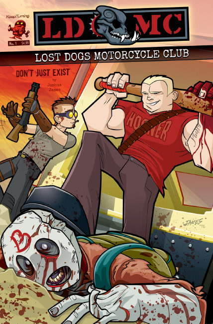 Lost Dogs MC Comic Book by Joshua Janes