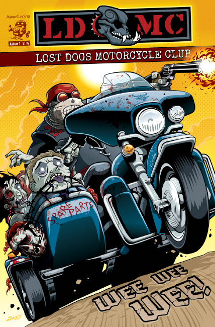 Lost Dogs MC Ashcan by Joshua Janes