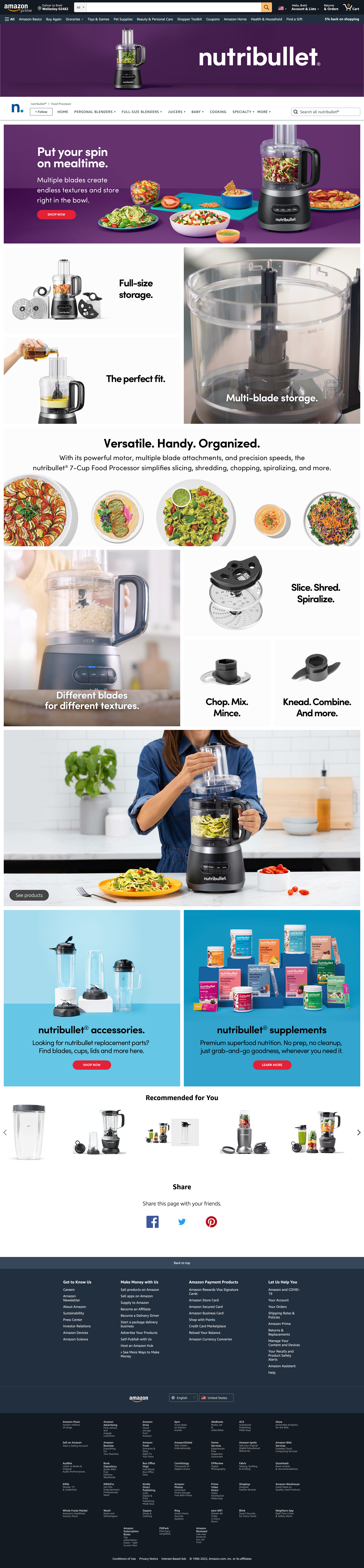 Brett Segall - nutribullet GO Portable Blender