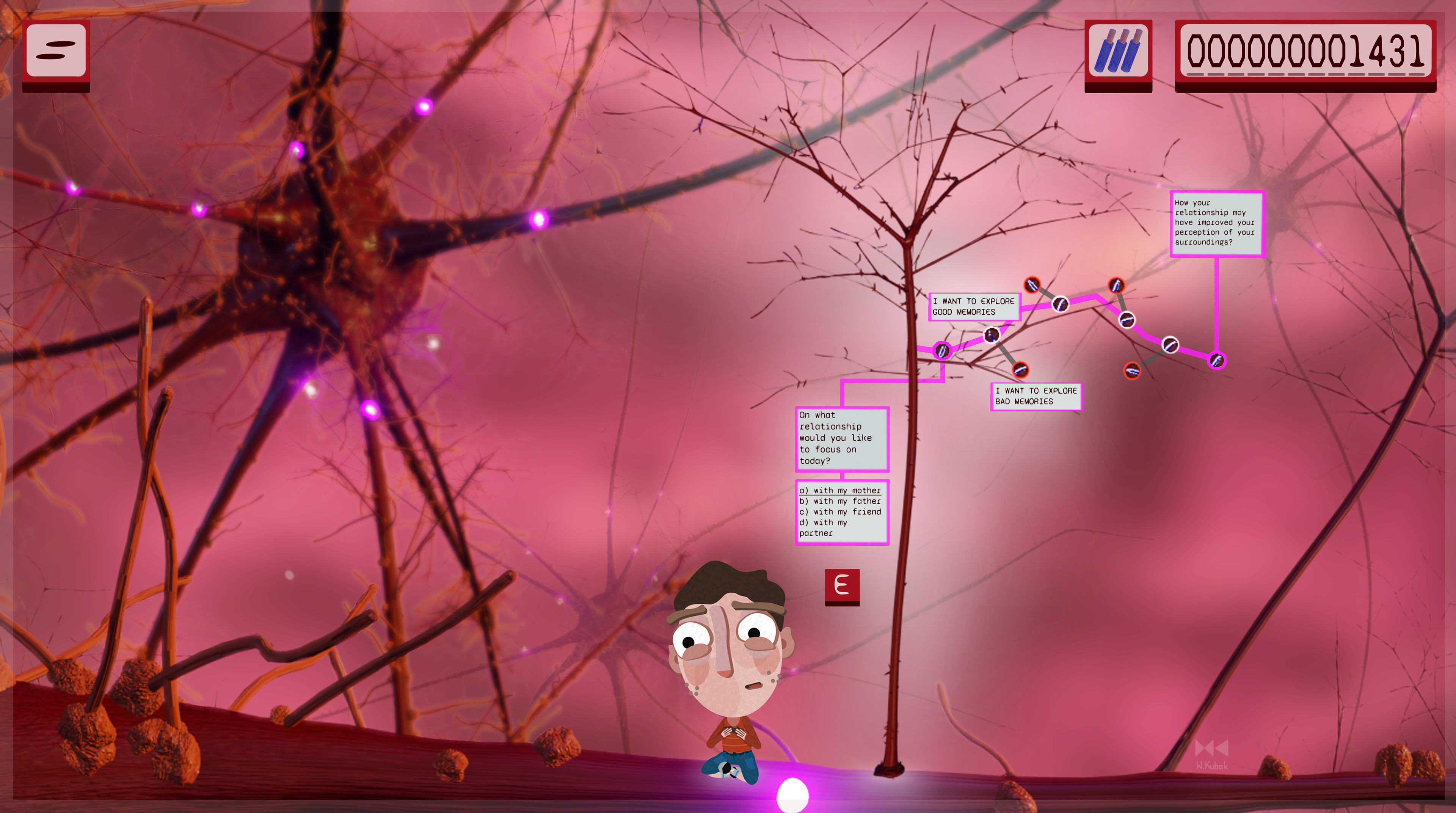 Journal withing the game