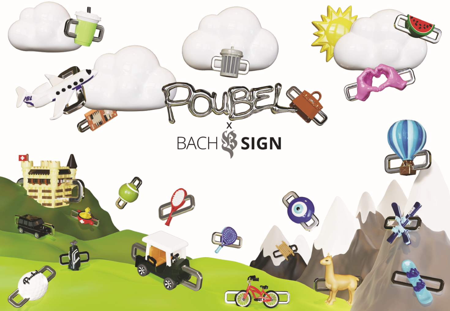 Window display design for Bach Sign