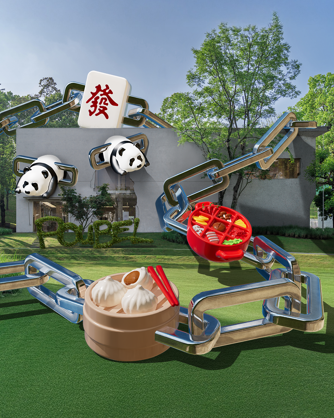 2D/3D Social media product announcement graphic for SND