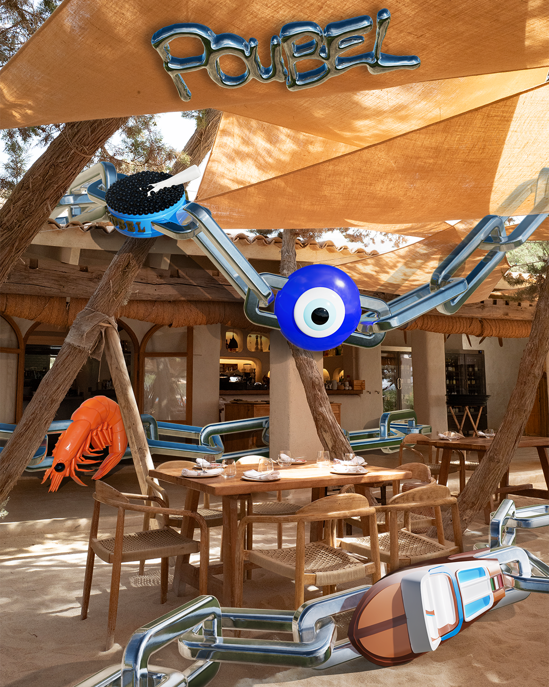 2D/3D Social media product announcement graphic for Jondal