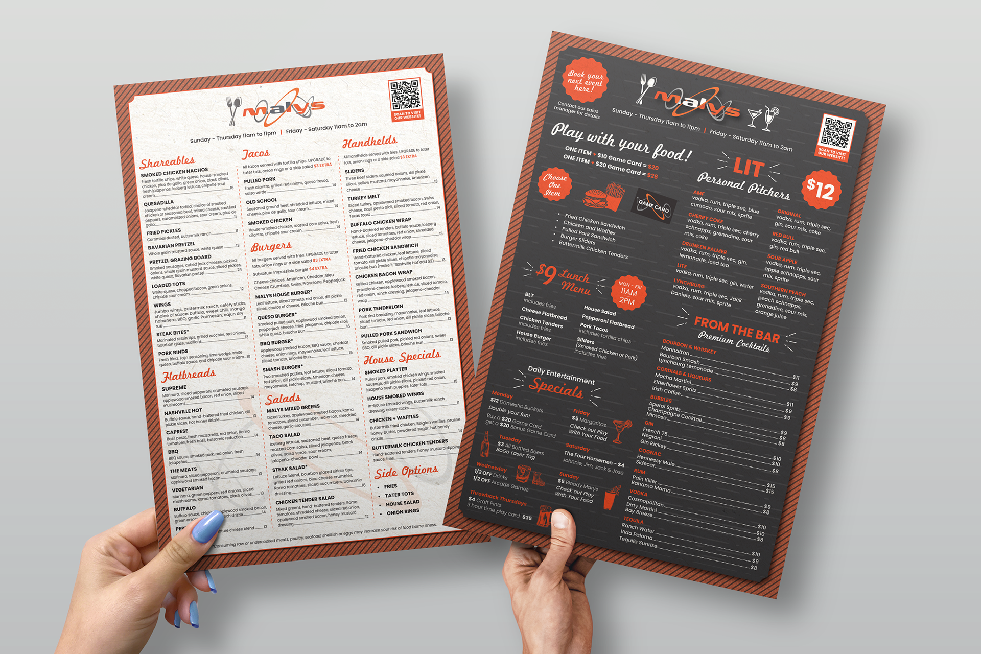 Menus