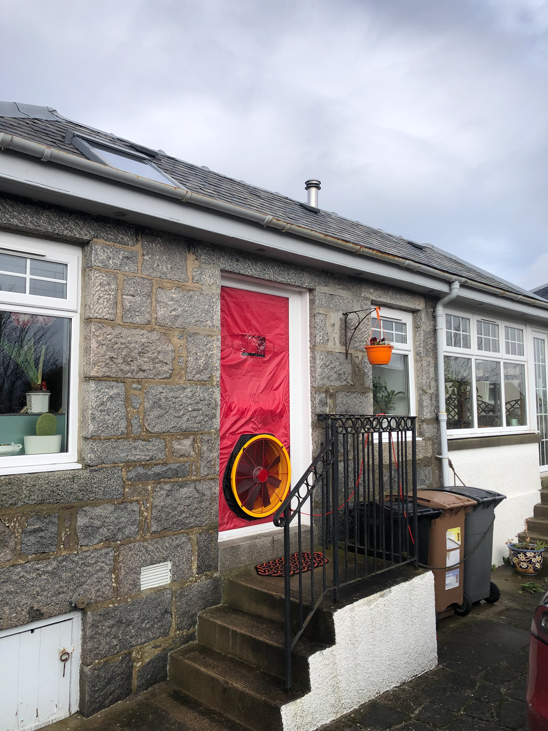 Air permeability testing