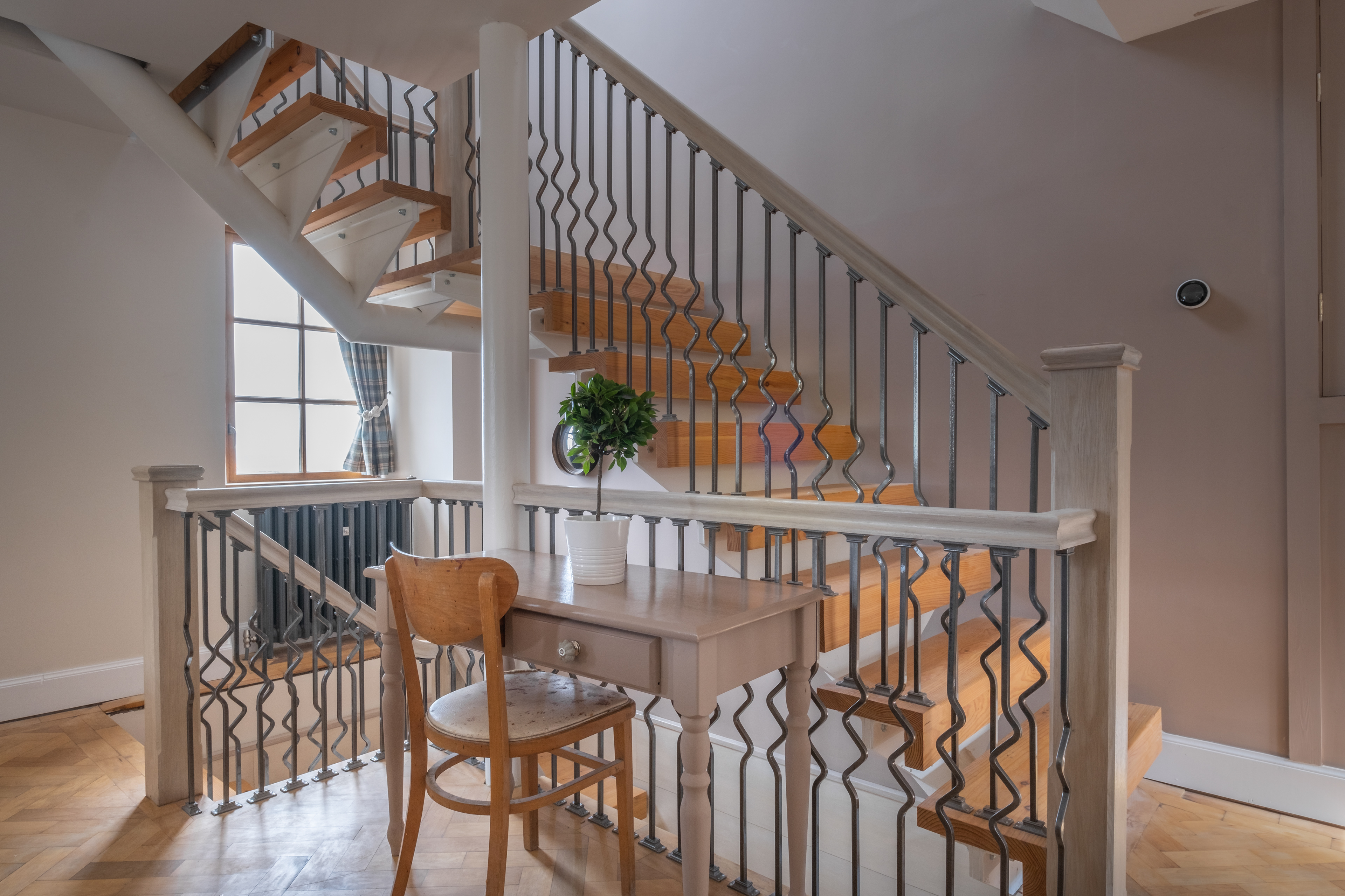 Open staircase
