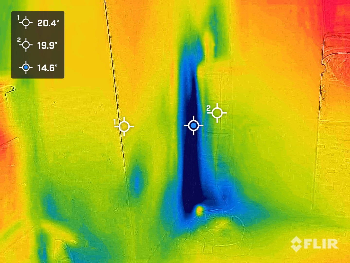 One of many common thermal bridges observed