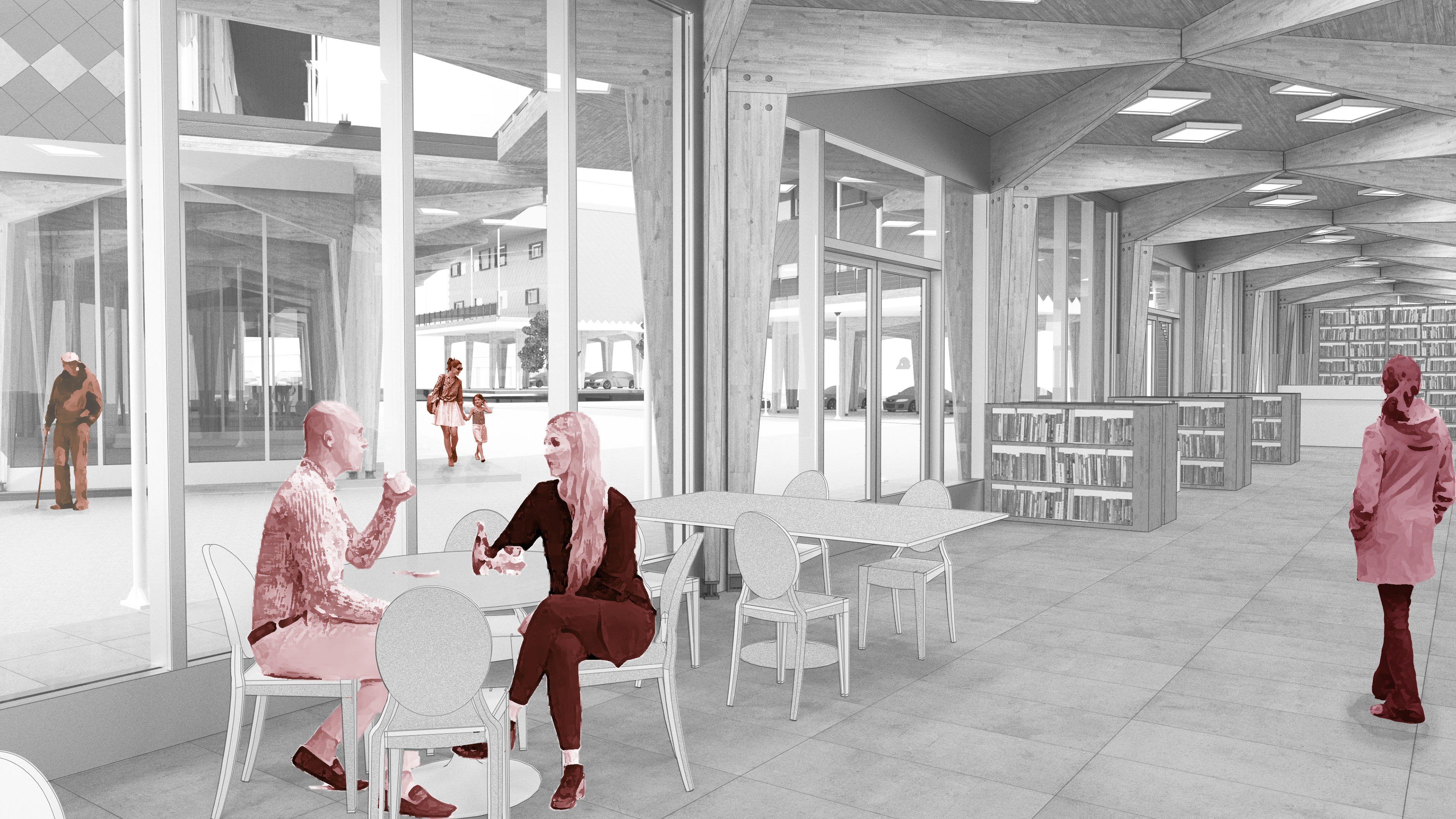 Community library visualisation