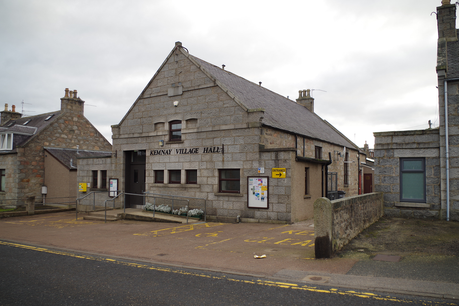 Kemnay Village Hall received a Retrofit Plan