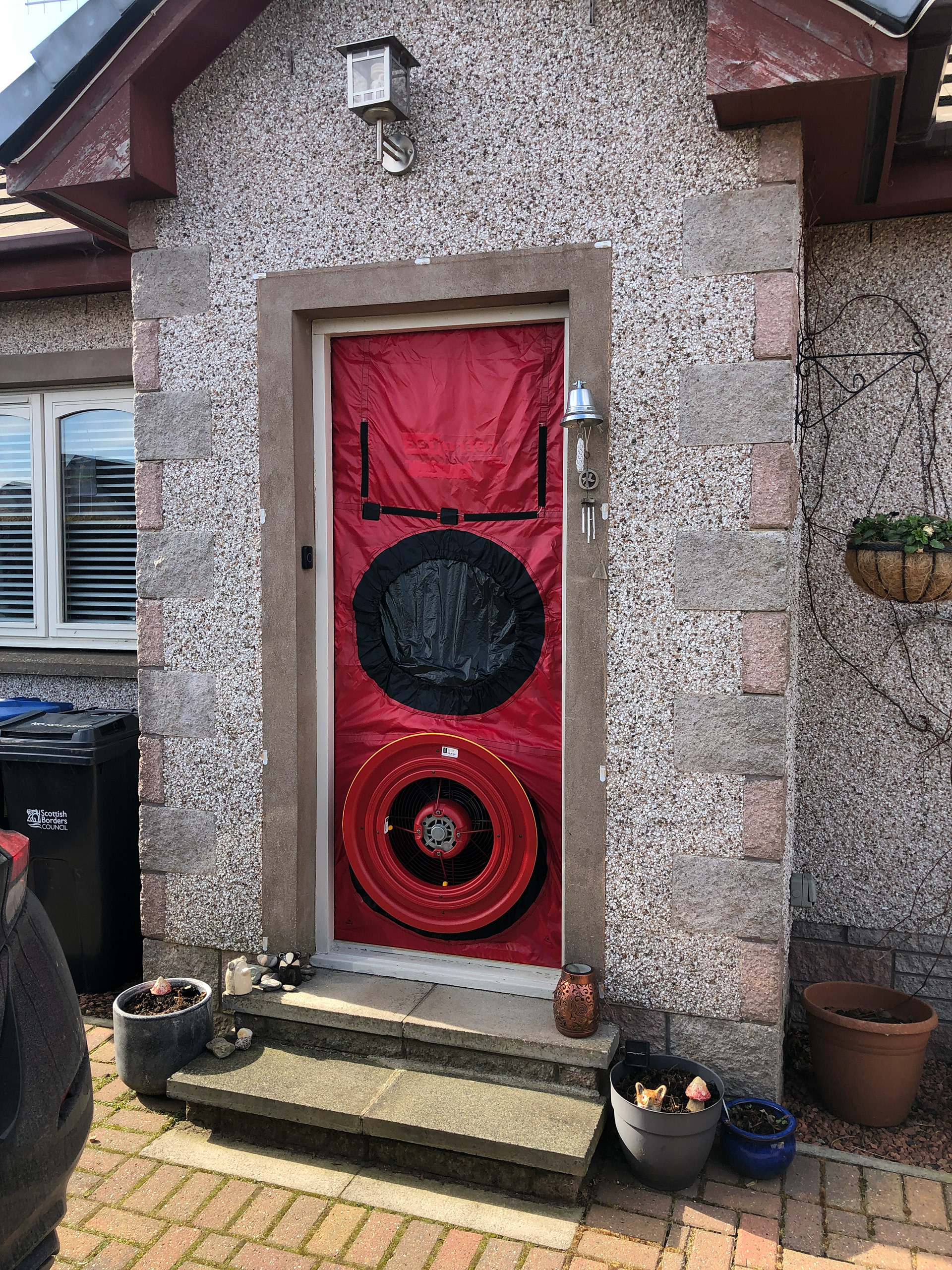 Air permeability testing