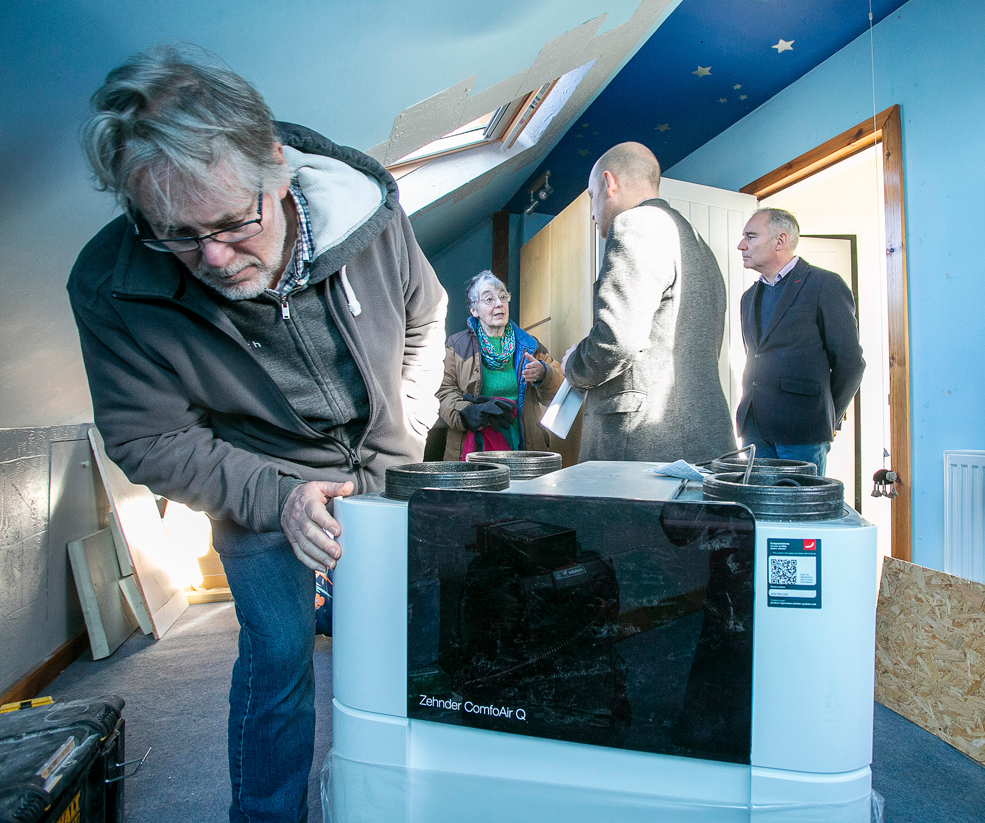 Mechanical Ventilation with Heat Recovery (MVHR)