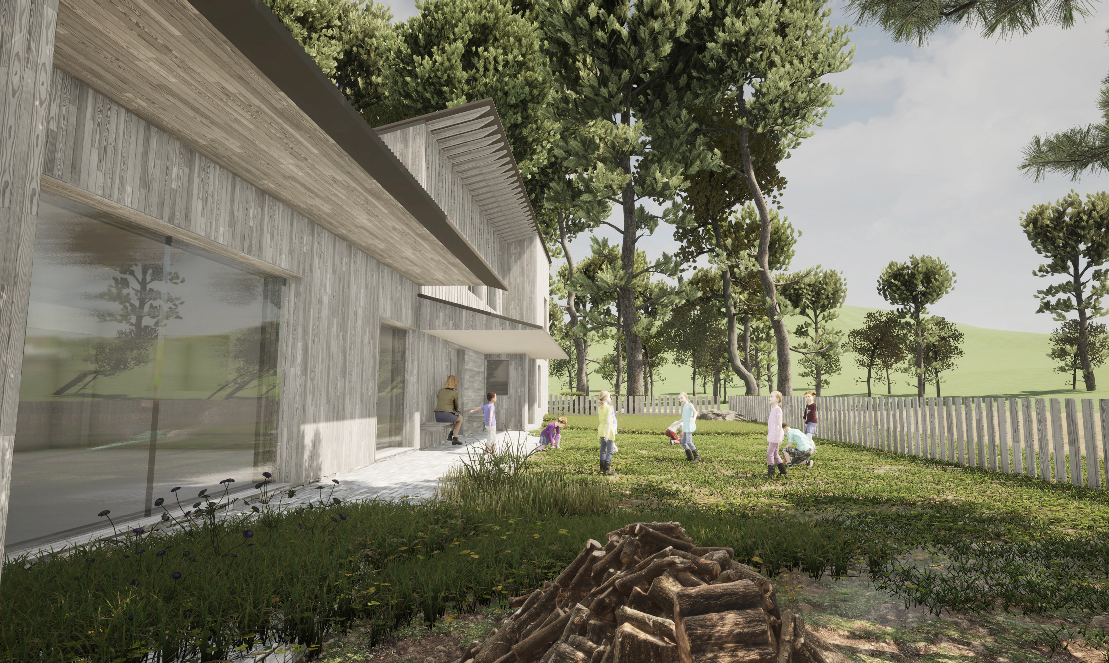 A Passivhaus lodge design in Braemar