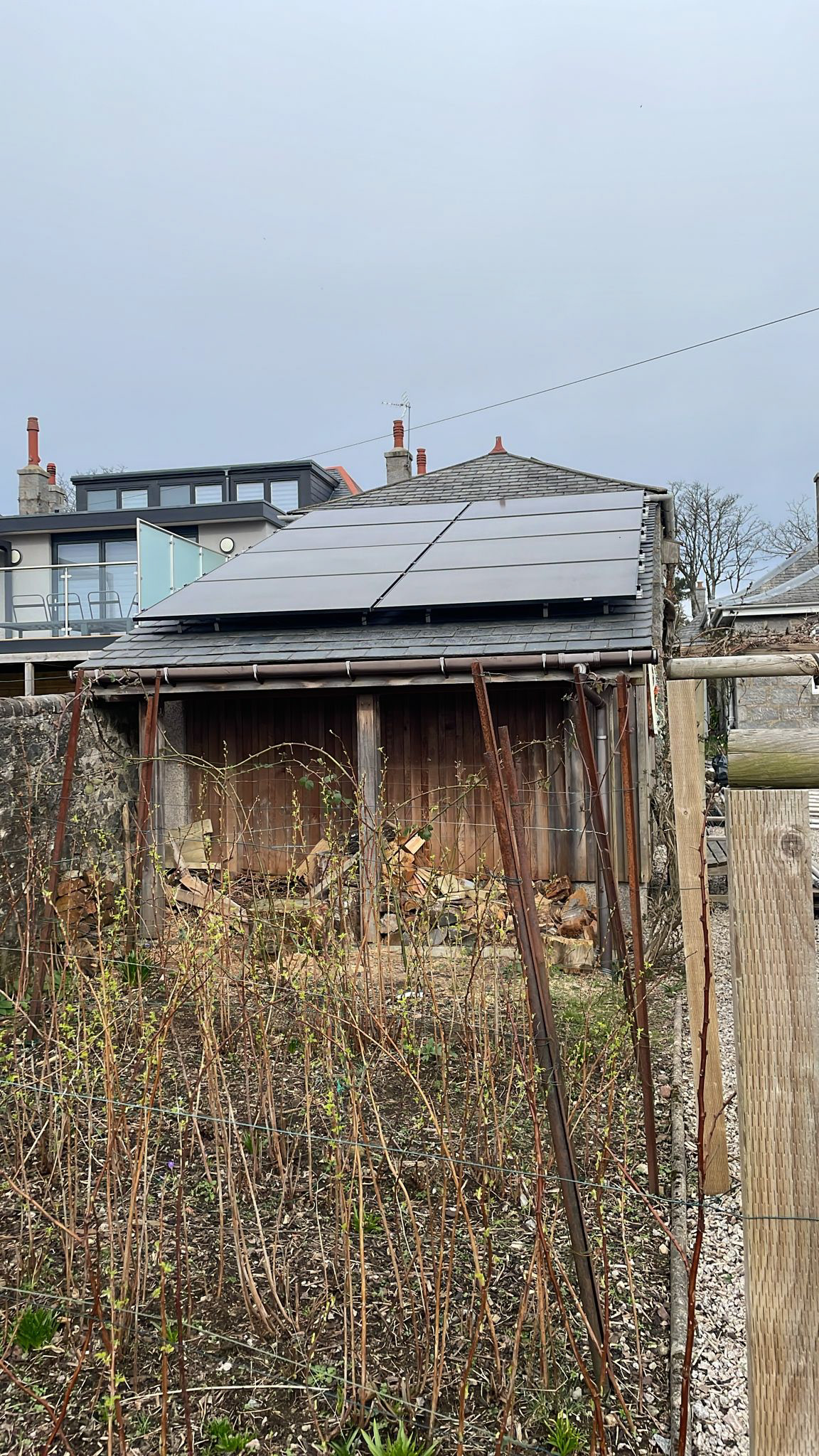 Solar PV on garage