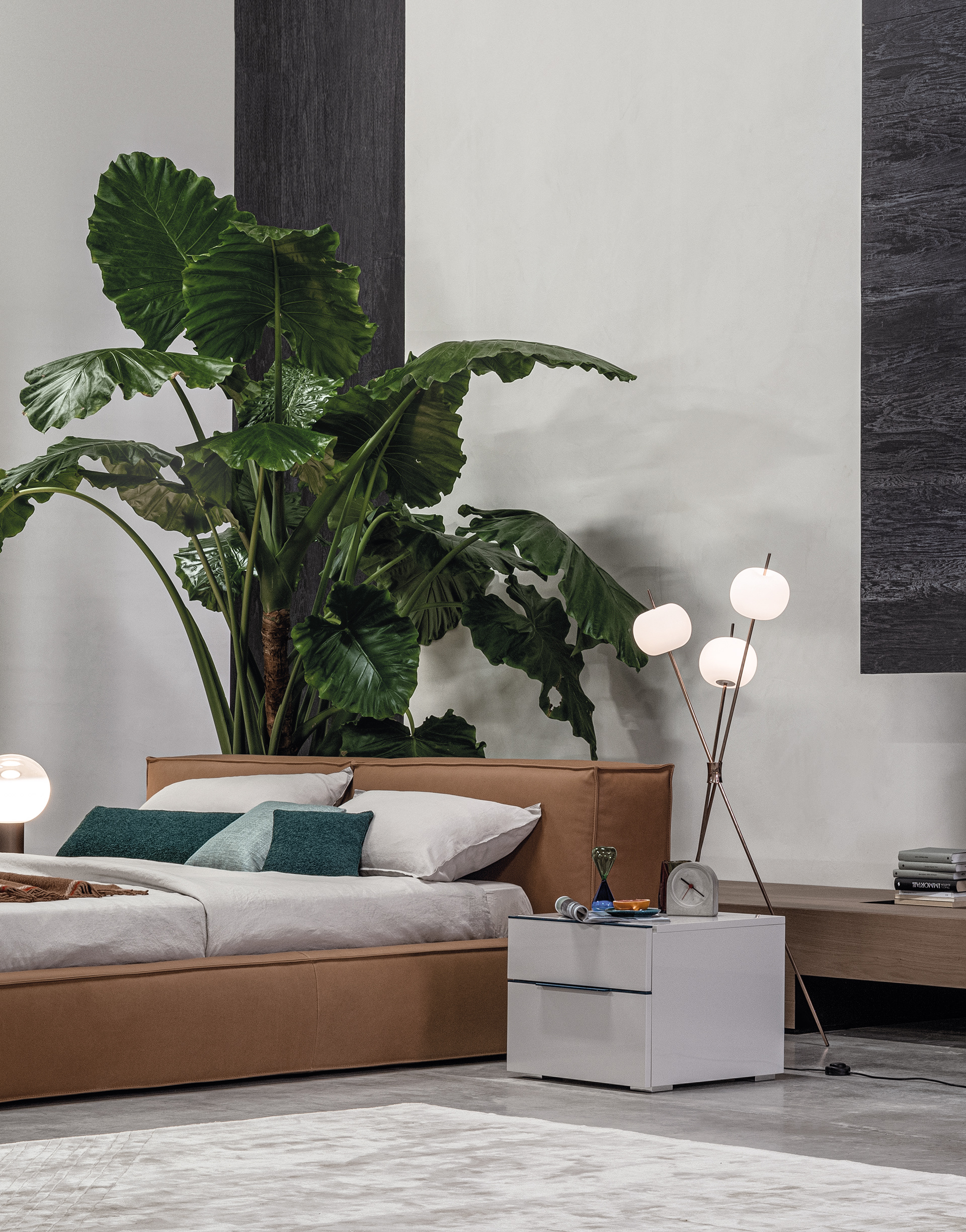 Cierre Imbottiti Moon Comodino Bedside Table