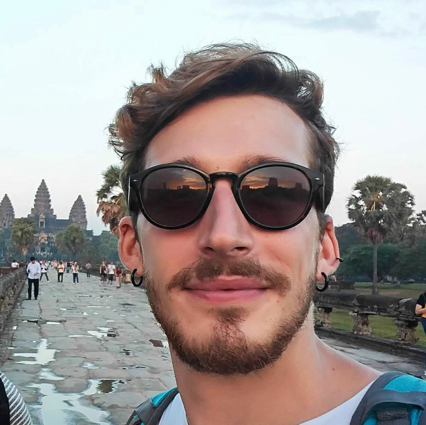 Just me in Cambodia