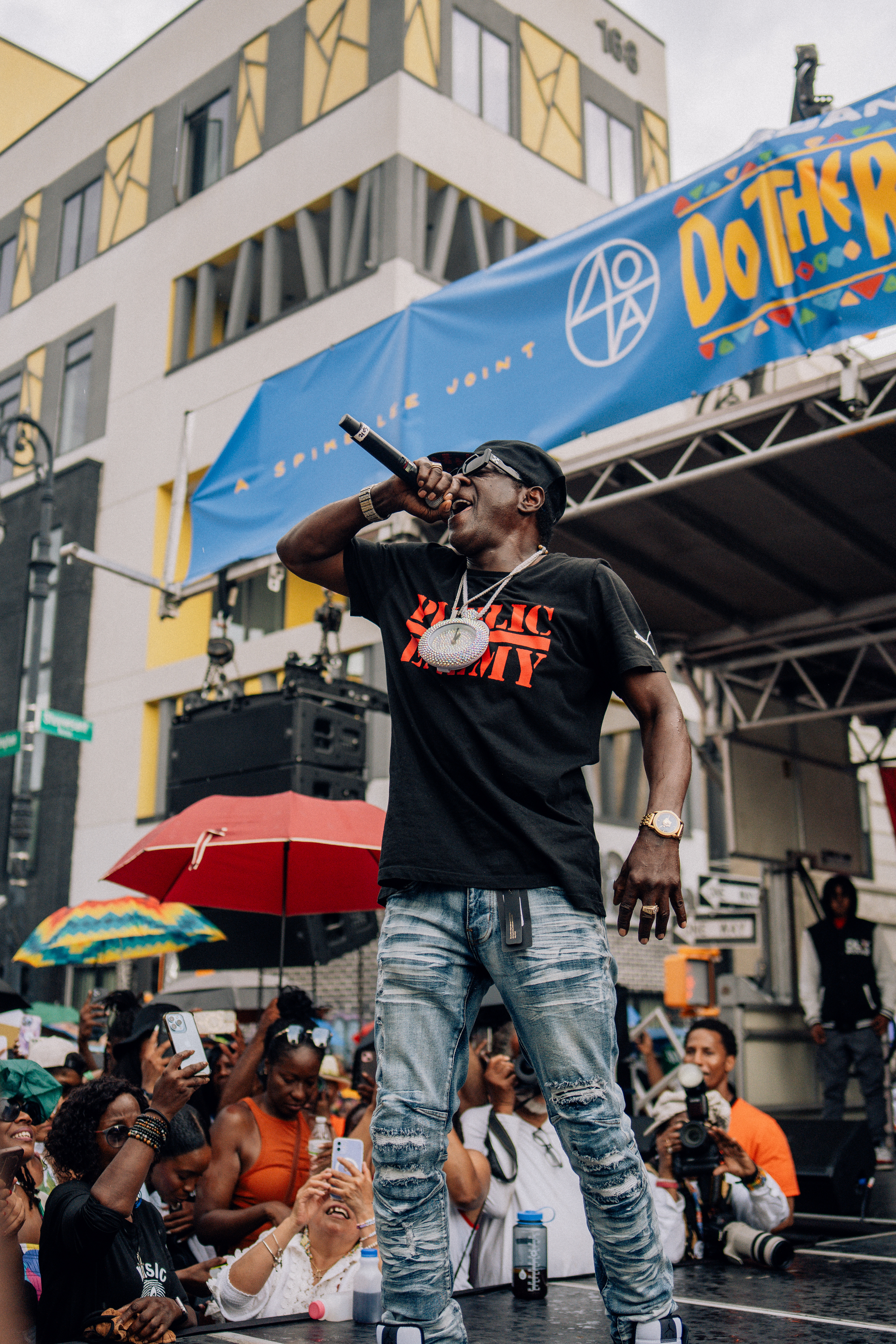 Flavor Flav Spike Lee Block Party 24