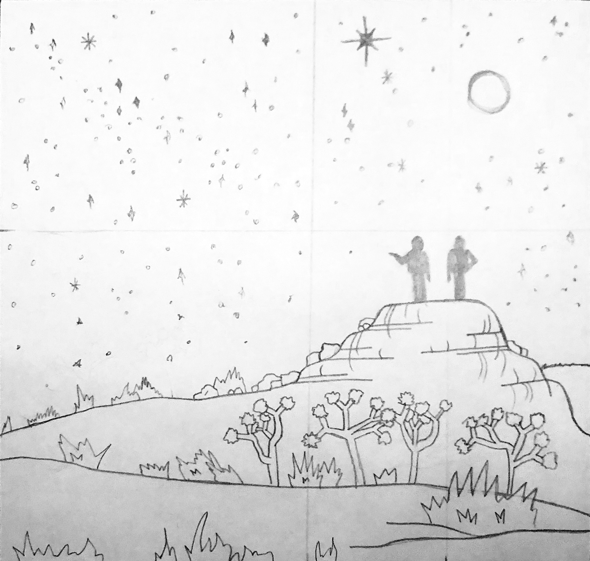 Part 1 of Process: Sketching