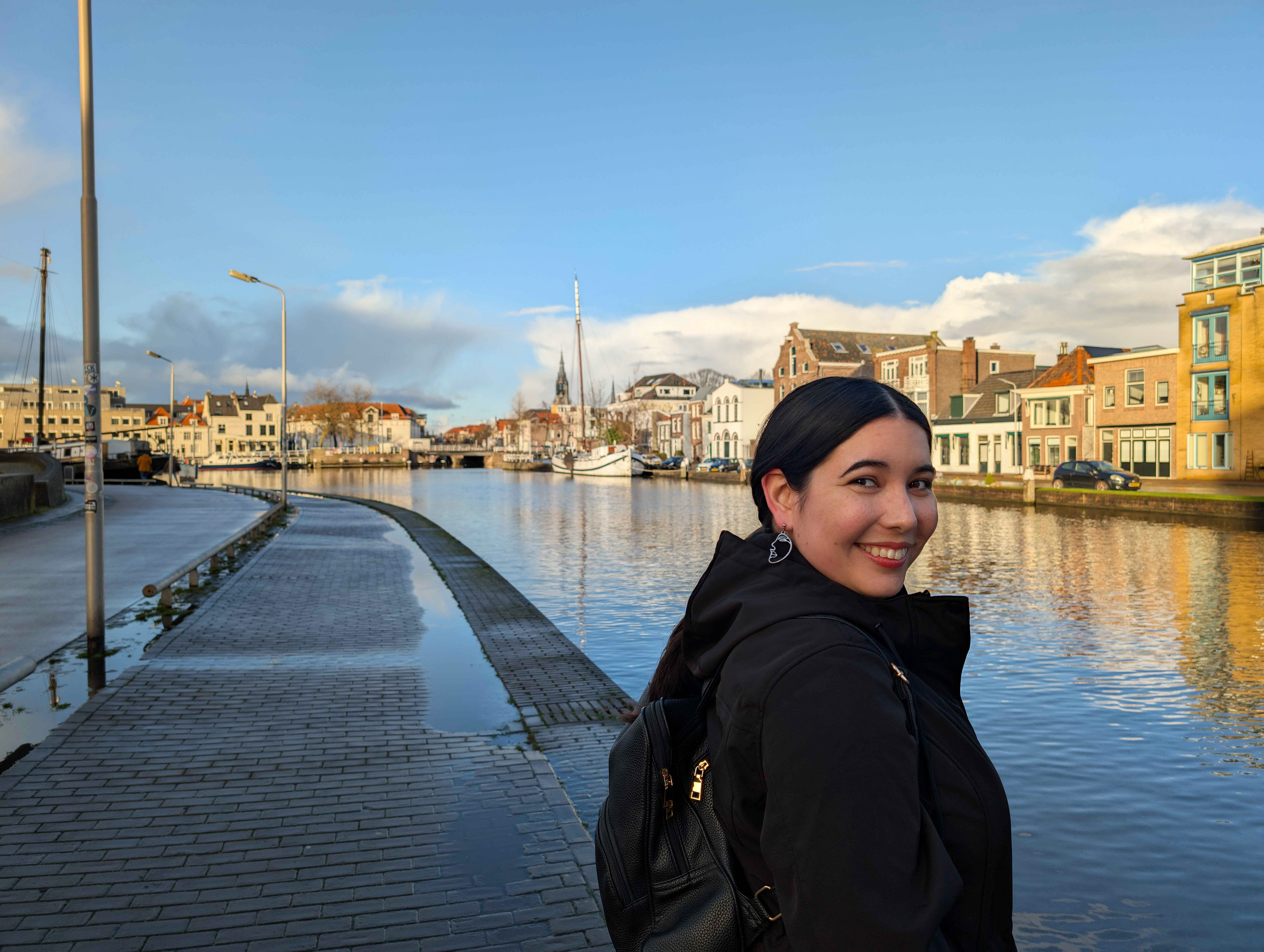 Xela Mariel in Delft, January 2025.