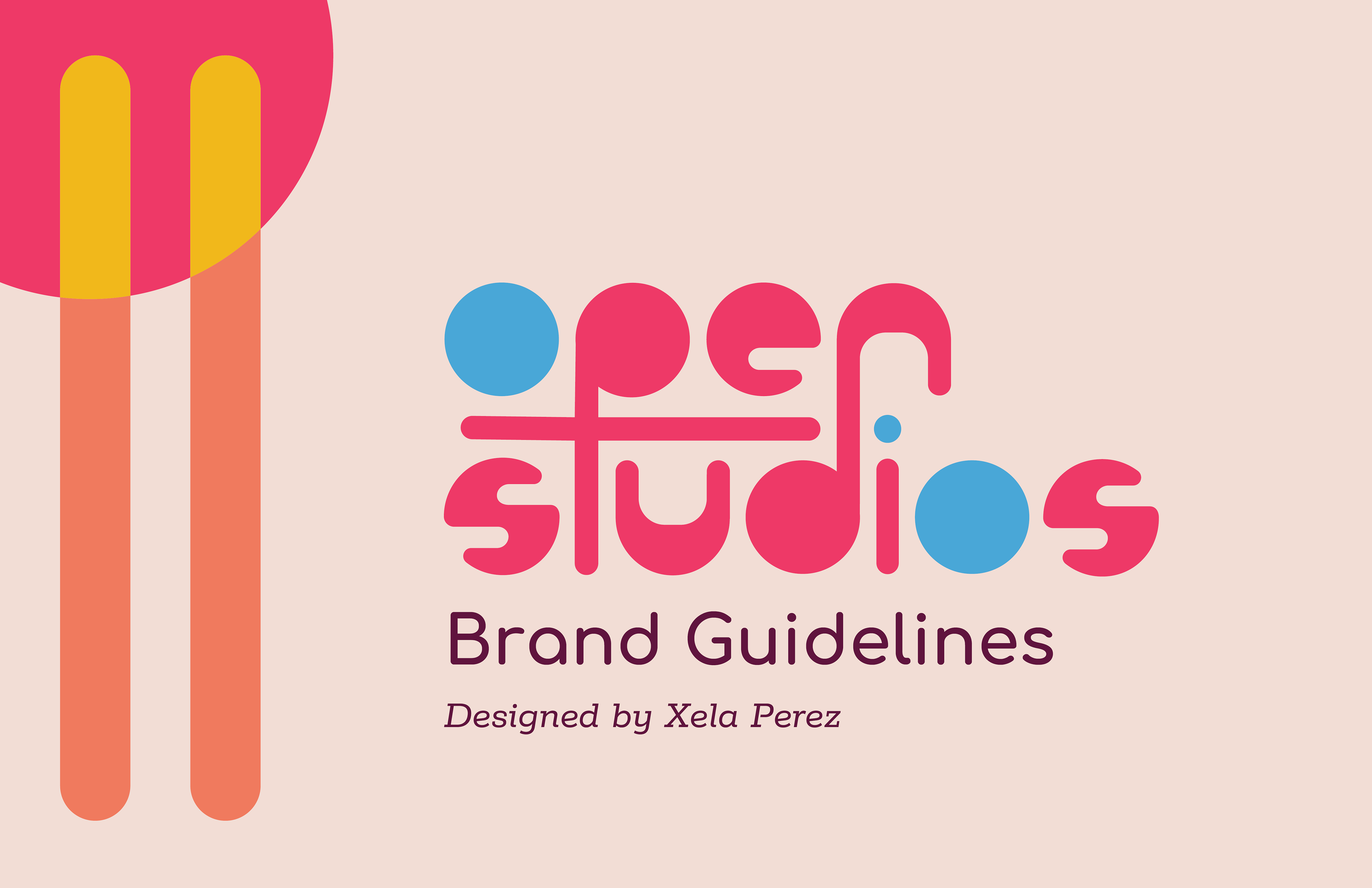 Brand guide cover page.