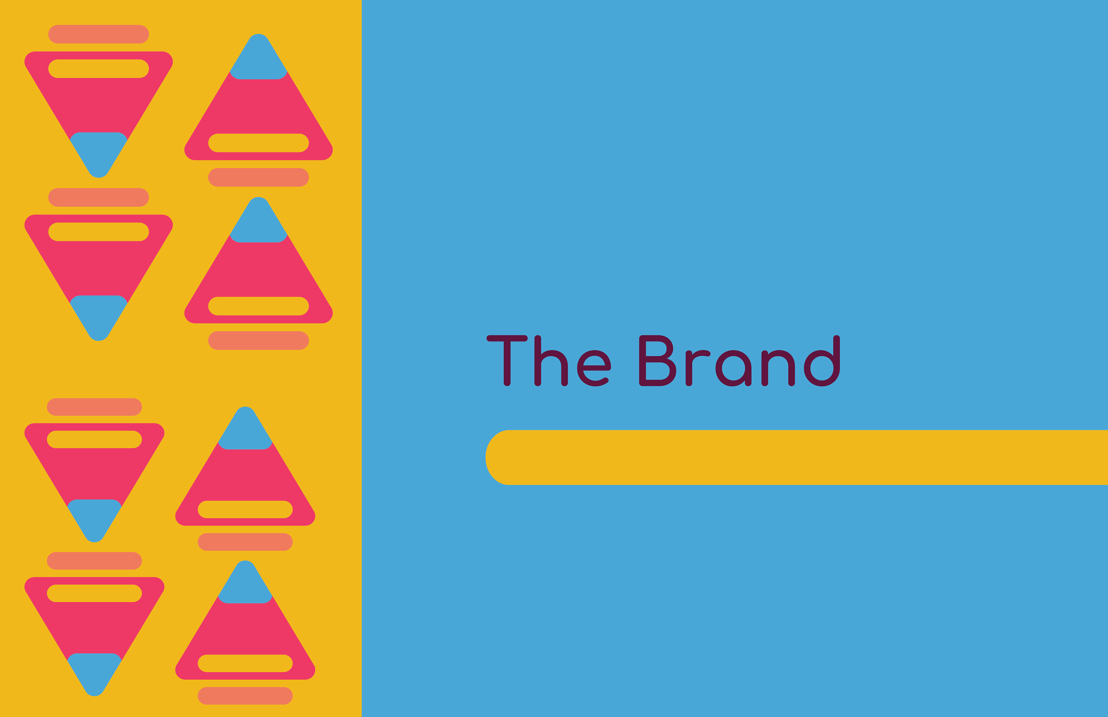 Sample brand guide chapter page.