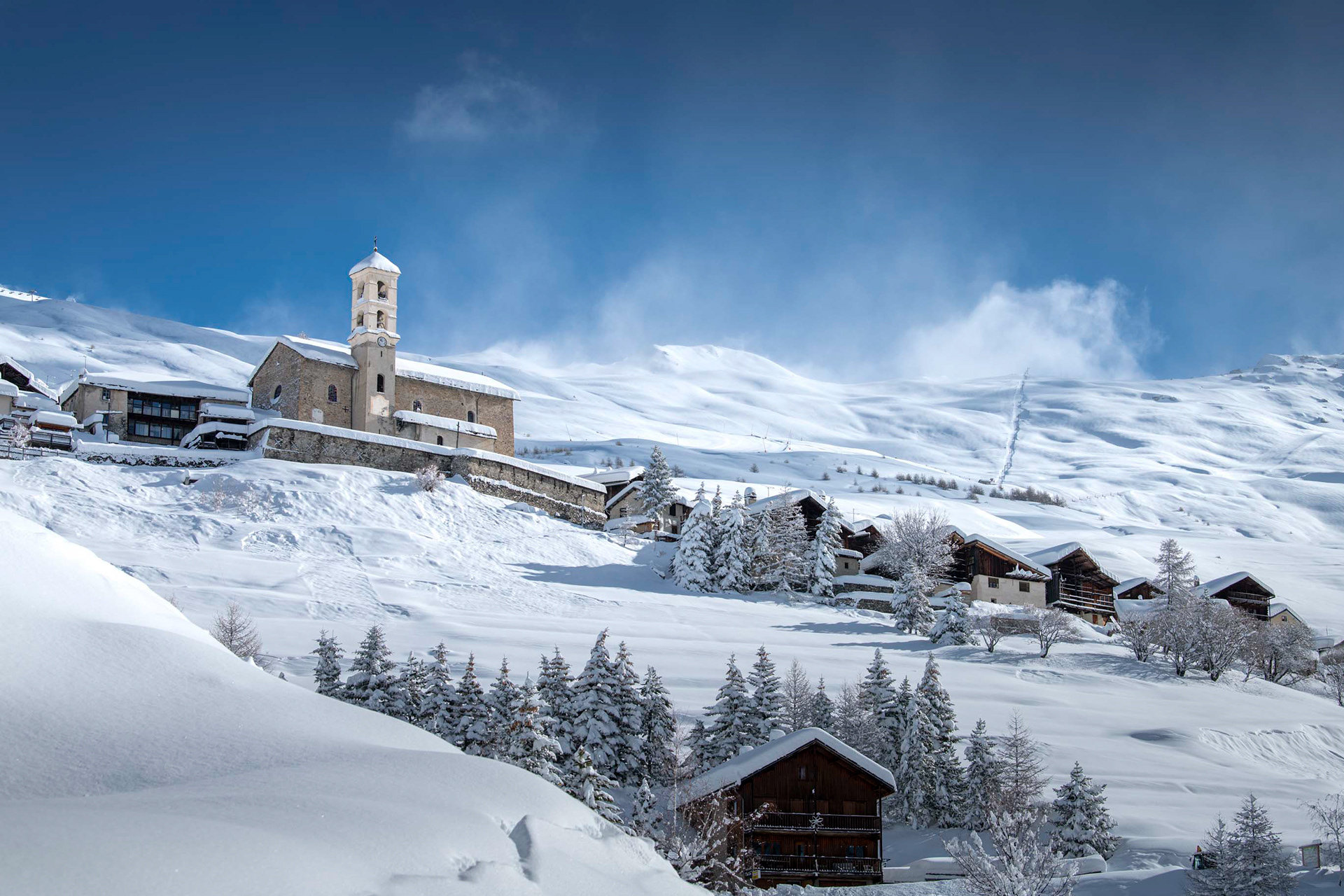 Saint véran hiver  - Queyras (4)