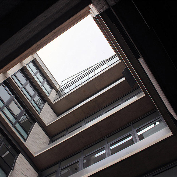 2014-2015 Foto Edificio Sinaloa 1, conjunto habitacional. Desarrollo de proyecto ejecutivo; diseño de herrerías y cancelerías. Proyecto como parte de 3A+c