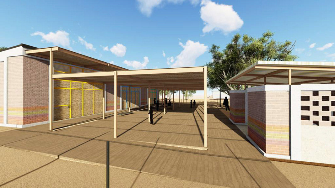 2021-2022 Visualización de uno de los 11 proyecto desarrollados para SEDATU en Pueblos Yaqui - Taller TRE