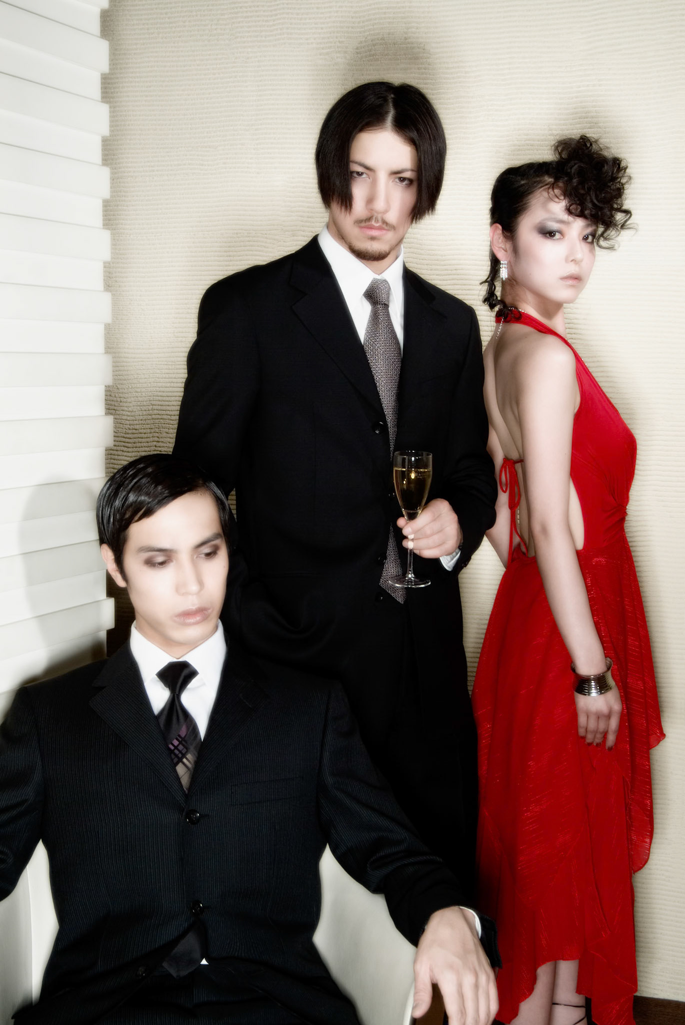 M - Barnez (Dualism), Mami Shiraiishi, Takama Tokuji : MUA - Akemi Muraki : H - Tomoyo Sakai : S - The Crow Forest