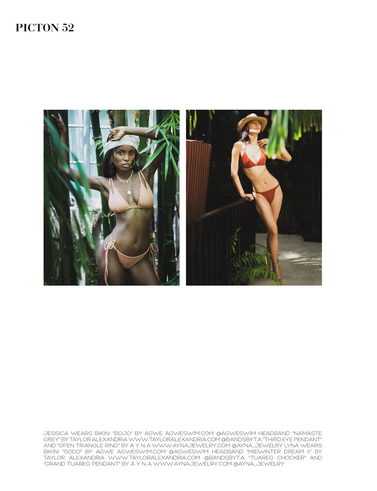 SEPTEMBER 2019: Picton Magazine SEPTEMBER  2019 N268 Swimwear Cover 4