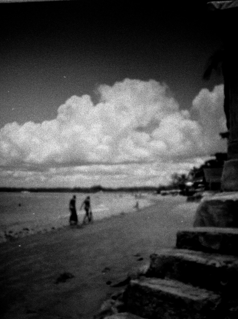 Ladder to horizon_B&W 35 mm film, ISO 400