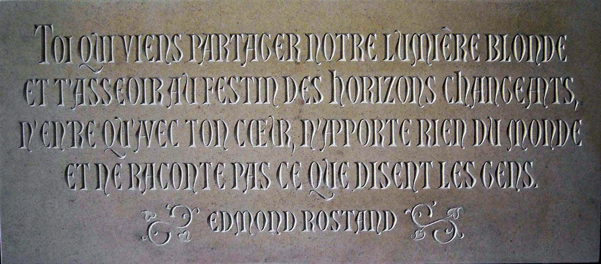 Pour l'entrée d'une maison
