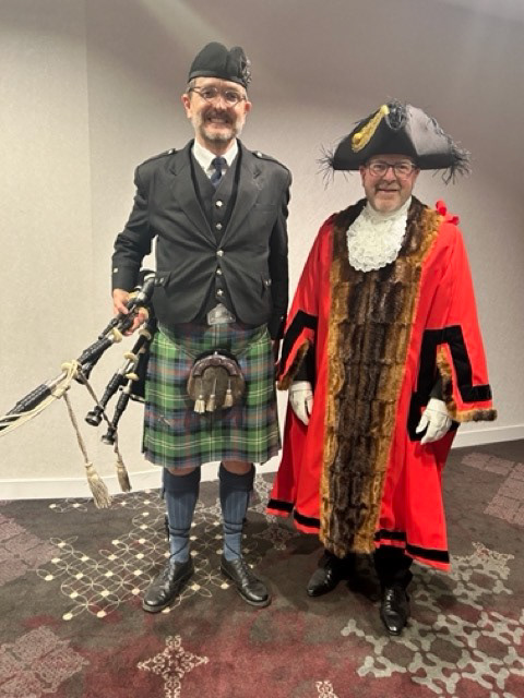 Bagpiper for hire for formal events and fundraisers