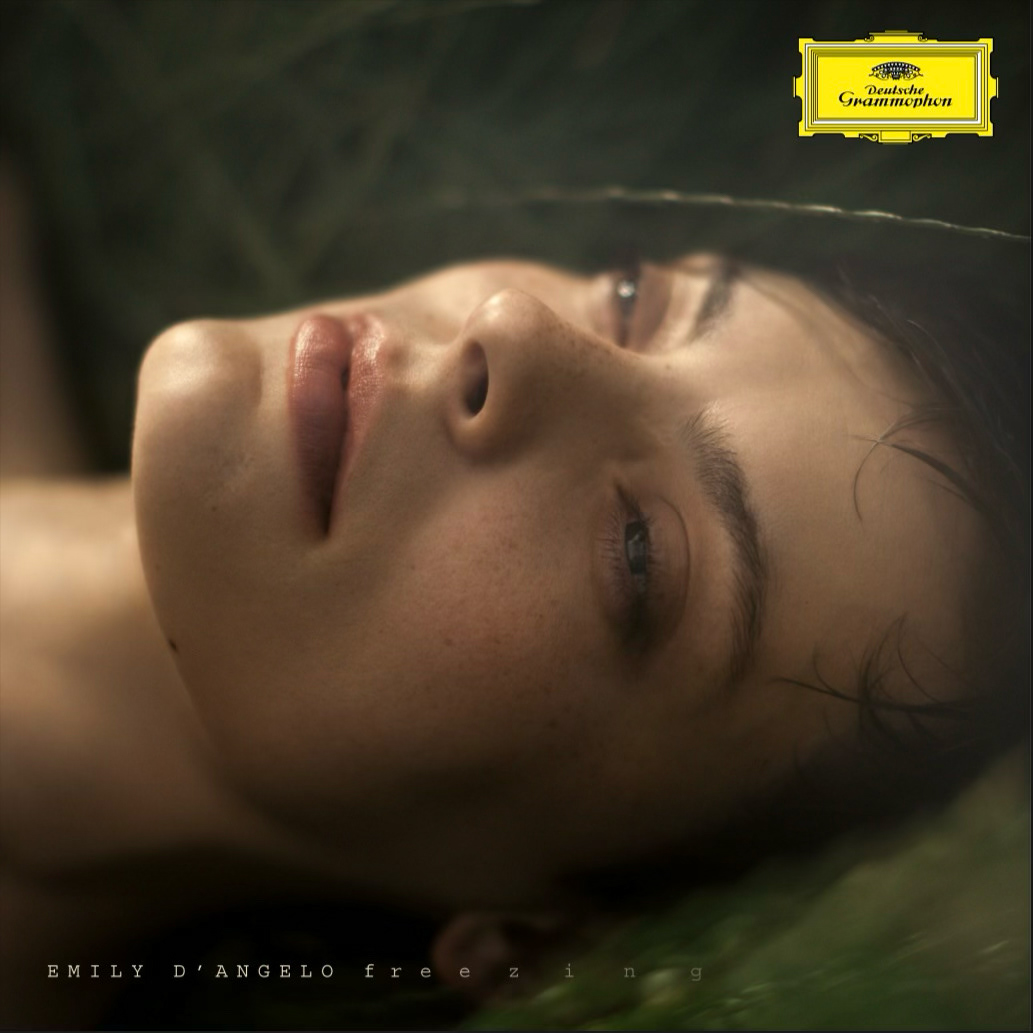 Cover and press photos for Freezing album by Emily D'angelo