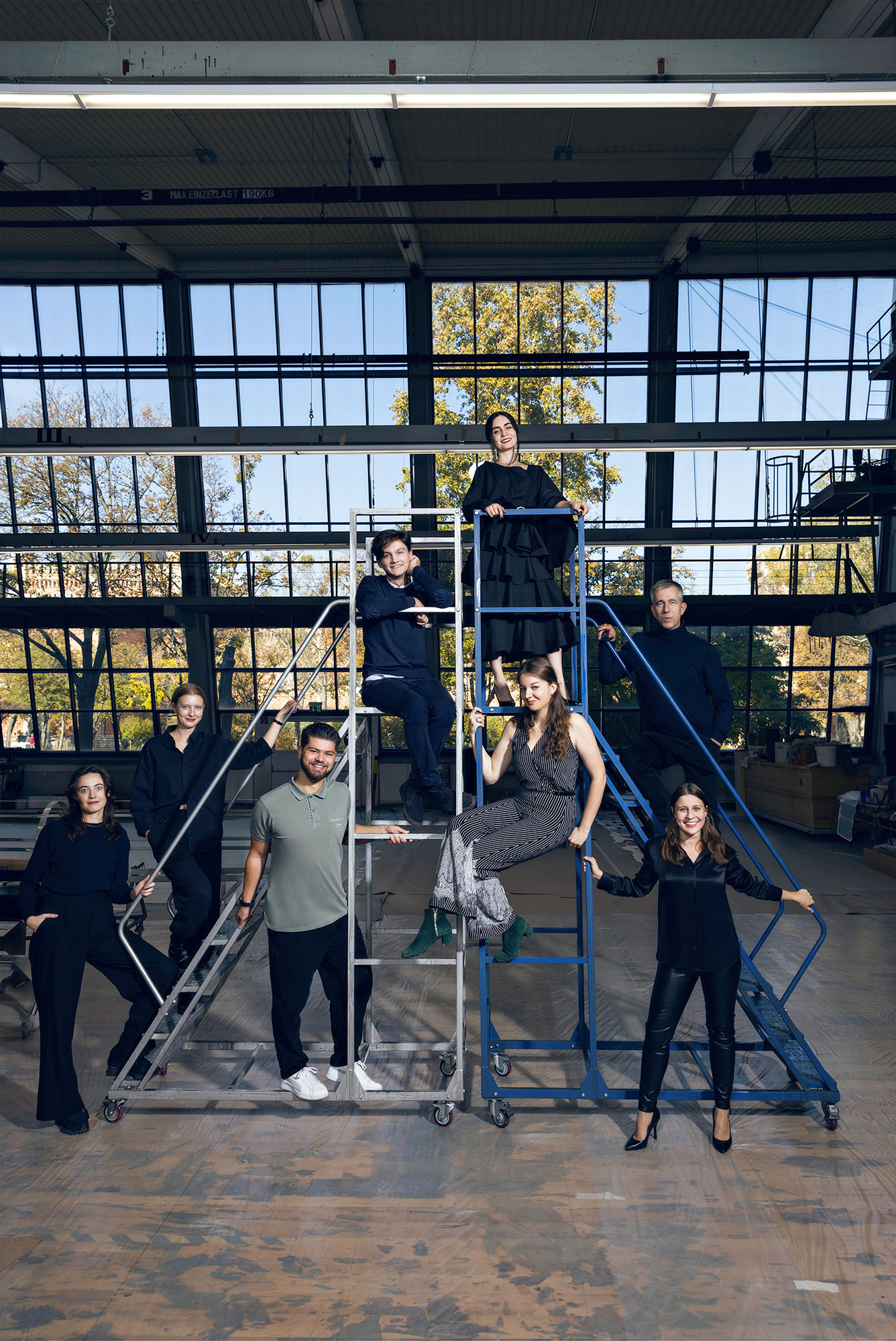 Tschik ensemble for Bühne Magazin
